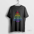 Official Hope Choice Freedom Equality Inclusion Democracy Love Christmas Tree