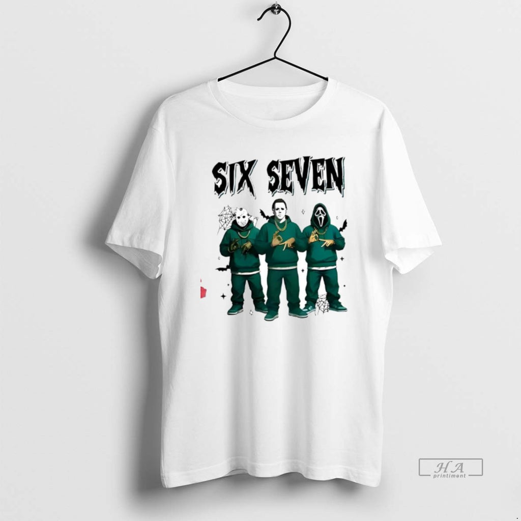 Official Horror Characters Six Seven Halloween 2025