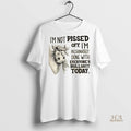 Official Horse Im Not Pissed Off Im Passionately Done With Everyones Bullshit Today Shirt