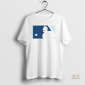 Official Horwitz And Big Ern Wearing Davis Schneider Toronto Blue Jays Baseball 2025 Mlb Logo