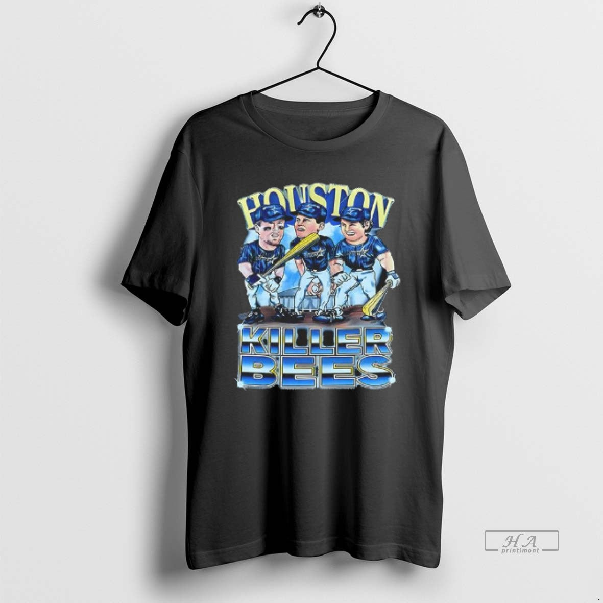 Official Houston Astros Killer Bees Cartoon