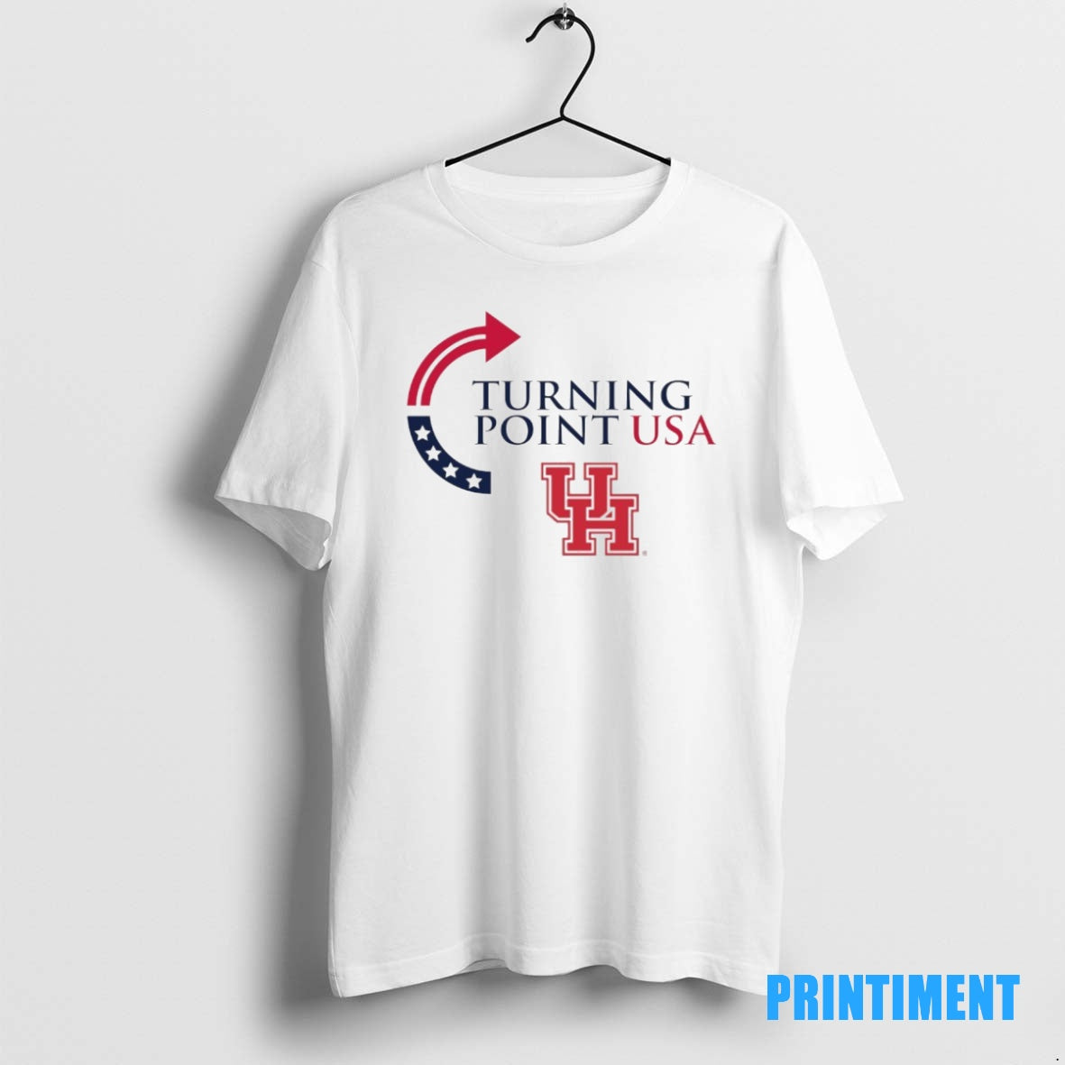 Official Houston Cougars Basketball Turning Point Usa Tee Sweater
