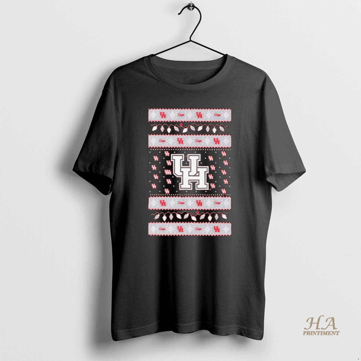 Official Houston Cougars Ugly Christmas Light