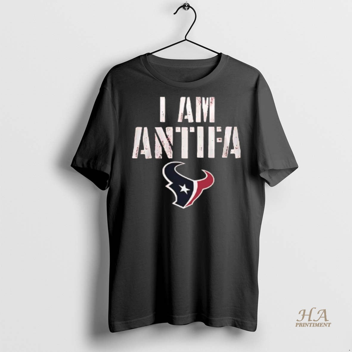 Official Houston Texans I Am Antifa Against Fascism Shirt