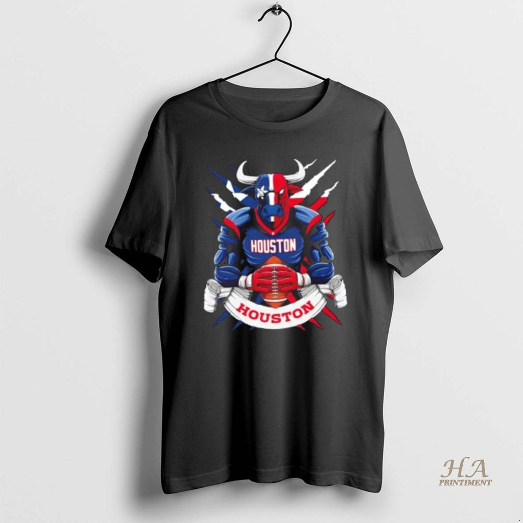 Official Houston Texans War Football Mascot