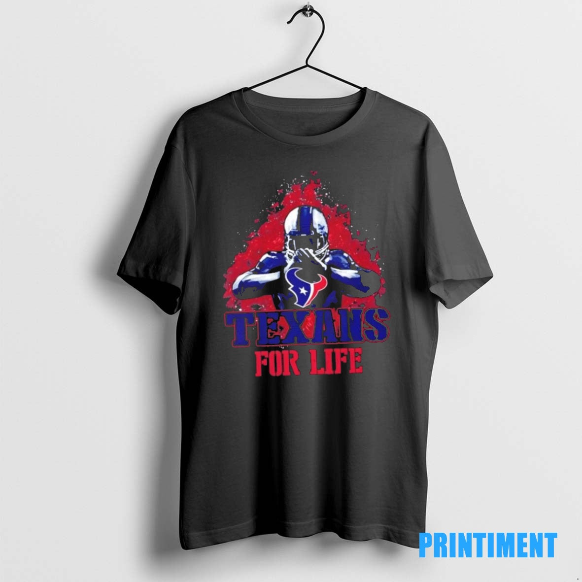 Official Houston Texans Football For Life Tee Sweater