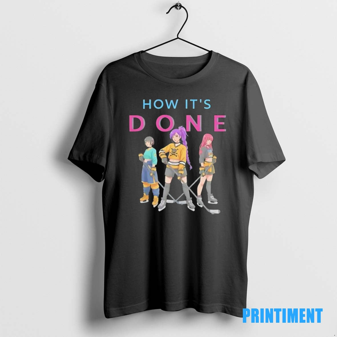 Official How Its Done K Pop Demon Hunters Hockey Tee Sweater