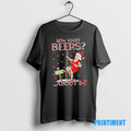 Official How Many Beers 6 7 Mrs Clause Ugly Tee Sweater
