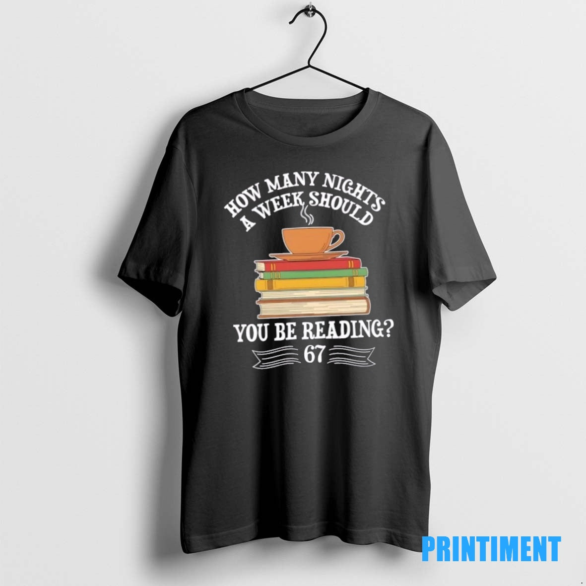 Official How Many Nights A Week You Should Be Reading 67 Meme Tee Sweater