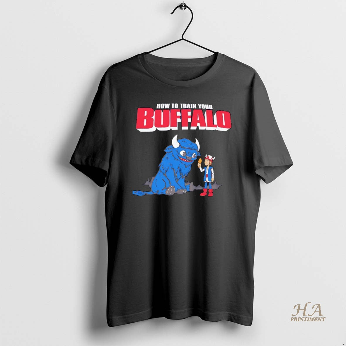 Official How To Train Your Buffalo Cartoon Christmas