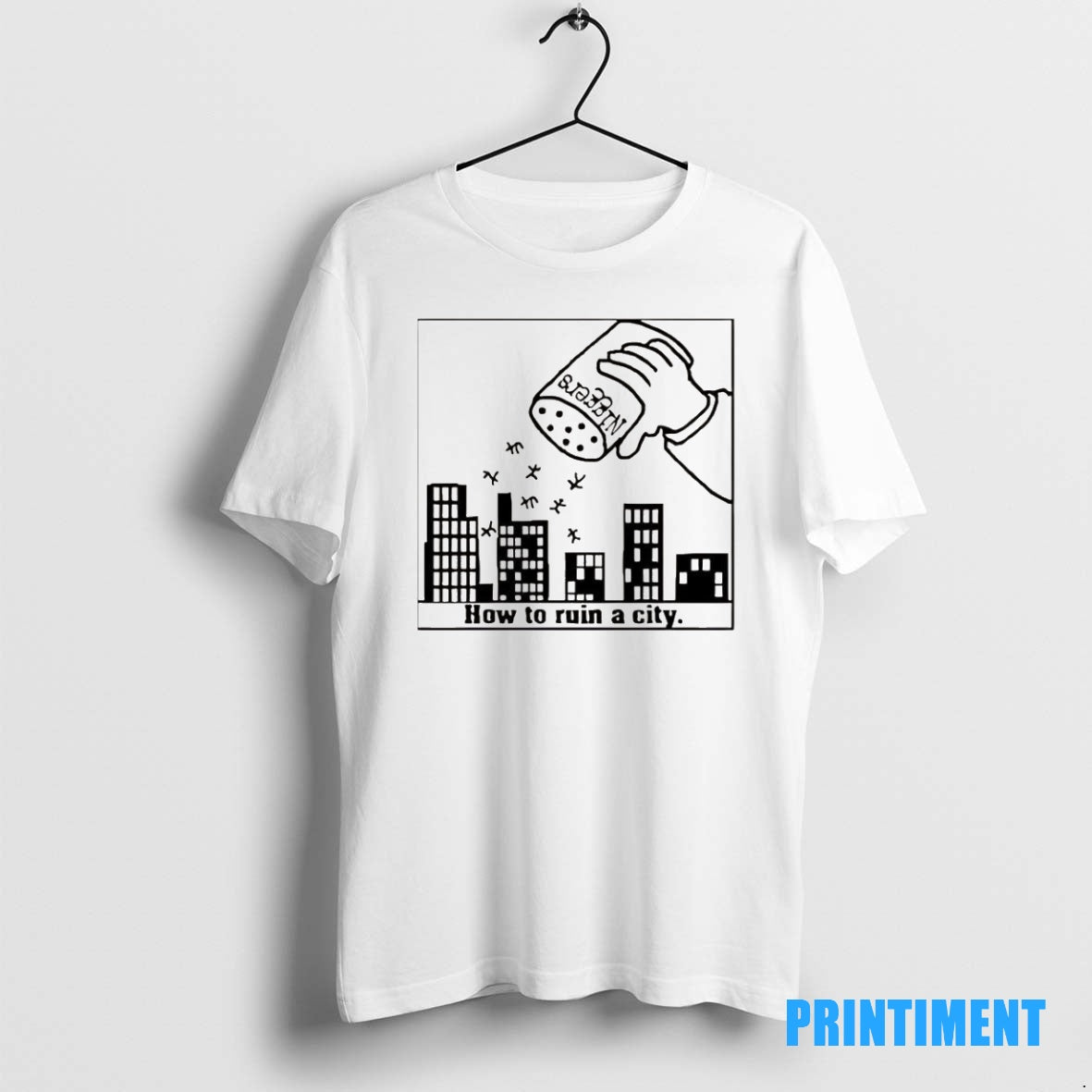 Official How To Ruin A City Caricature Tee Sweater