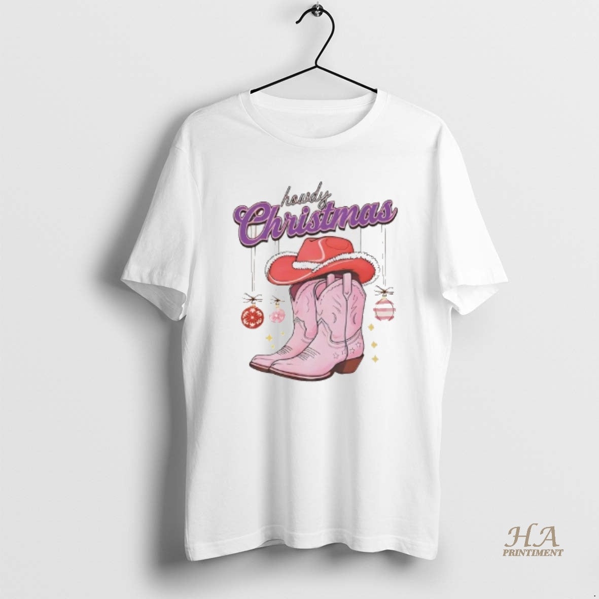 Official Howdy Christmas Western Cowboy Hat Boots