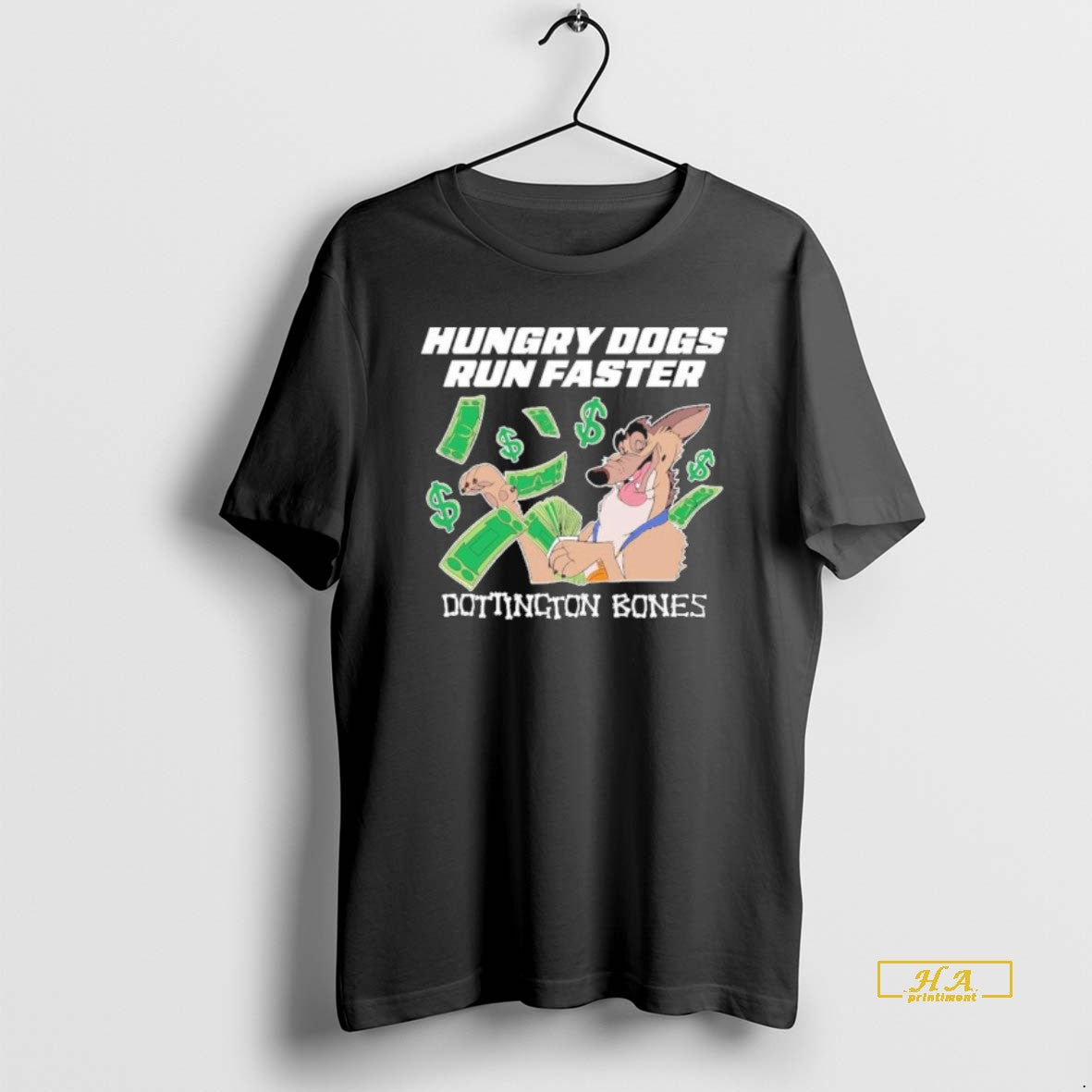Official Hungry Dogs Run Faster Dorrington Bones