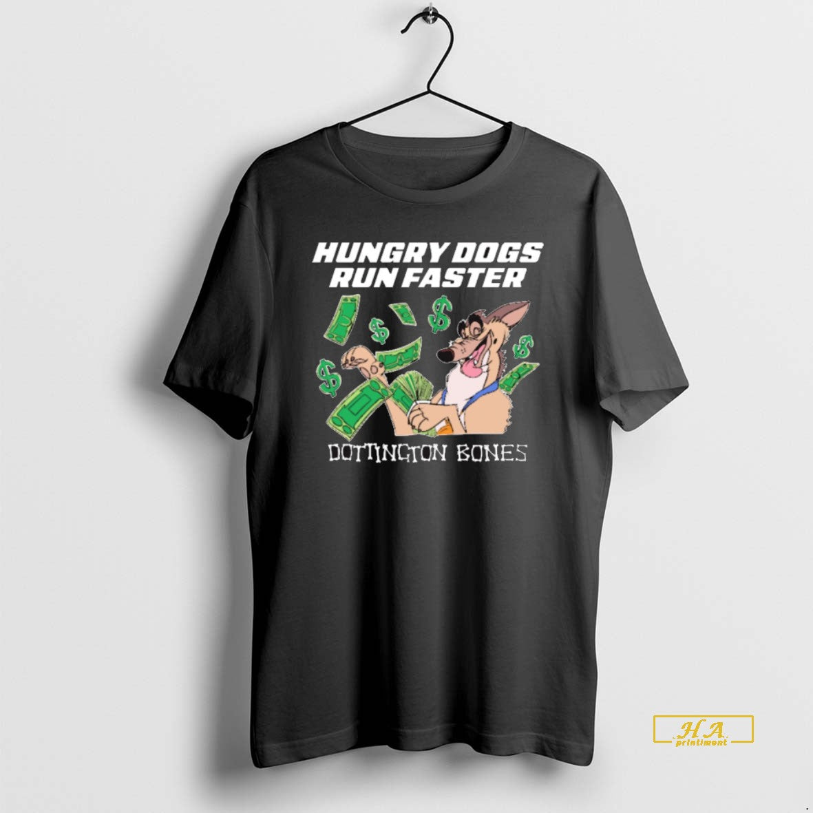 Official Hungry Dogs Run Faster Dotington Bones 2025
