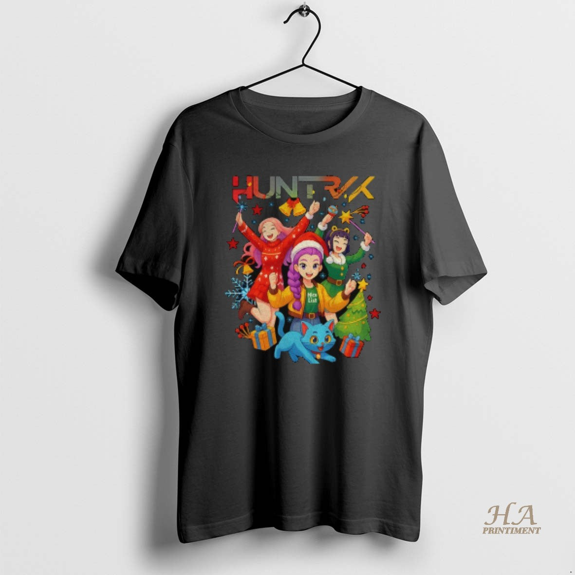 Official Huntrix K Pop Demon Hunters Christmas Cute Kawaii Holiday