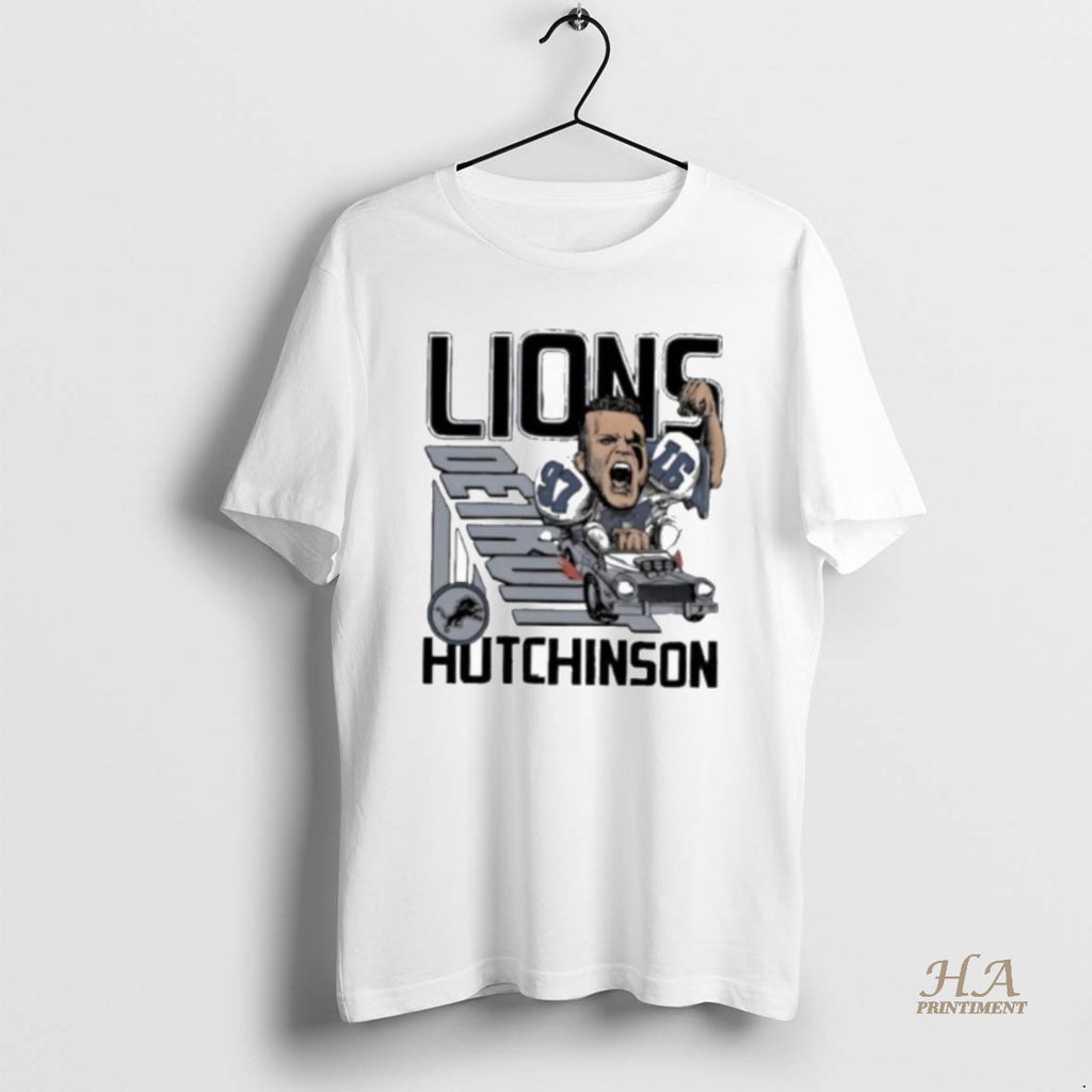 Official Hutchinson Detroit Lions Signature Player Logo