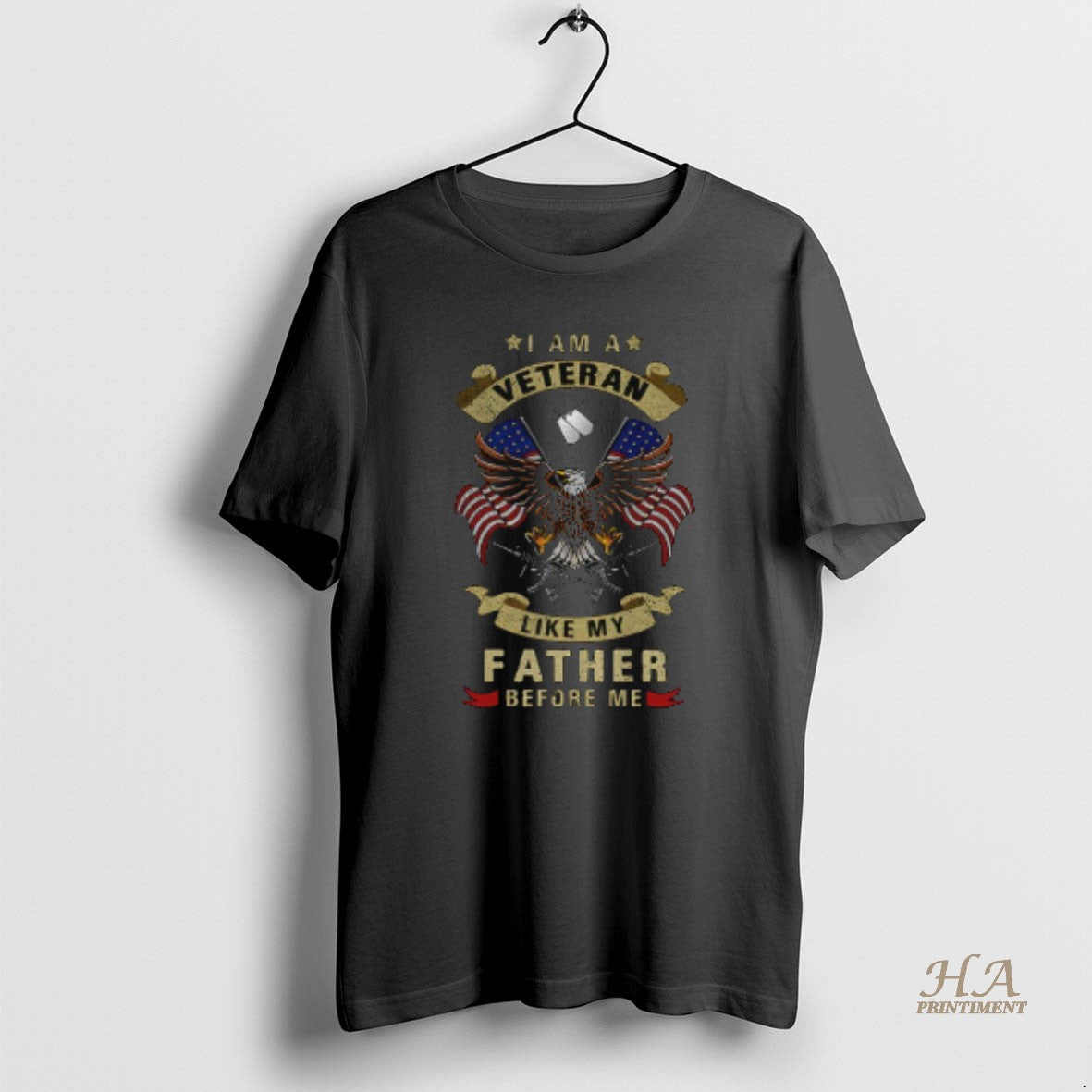 Official I Am A Veteran Like My Father Before Me Veteran Day