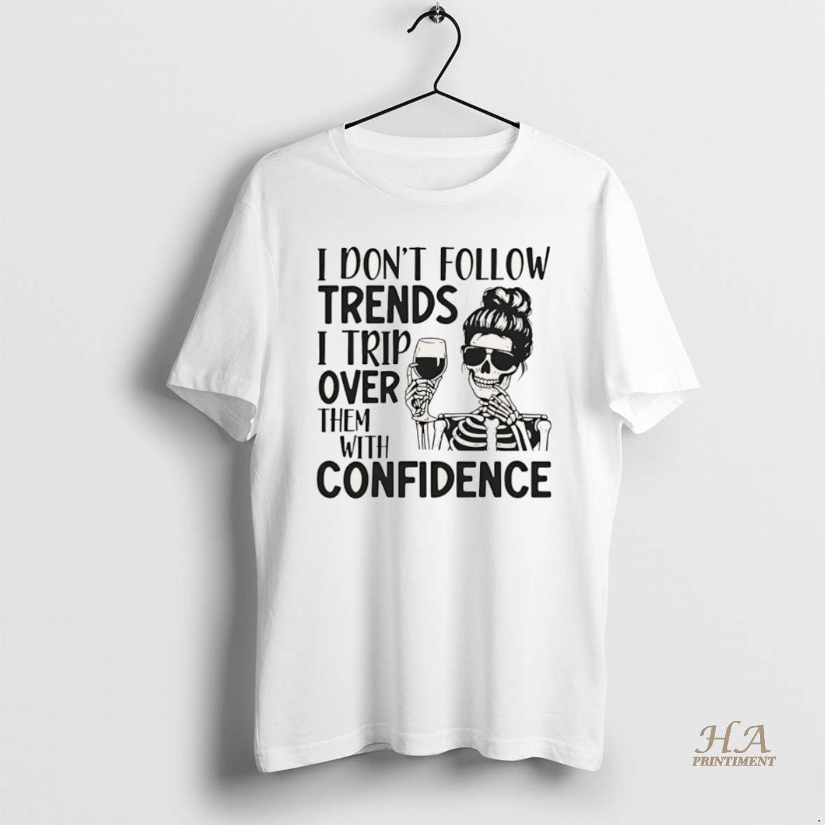 Official I Dont Follow Trends I Trip Over Them With Wreck Confidence Christmas