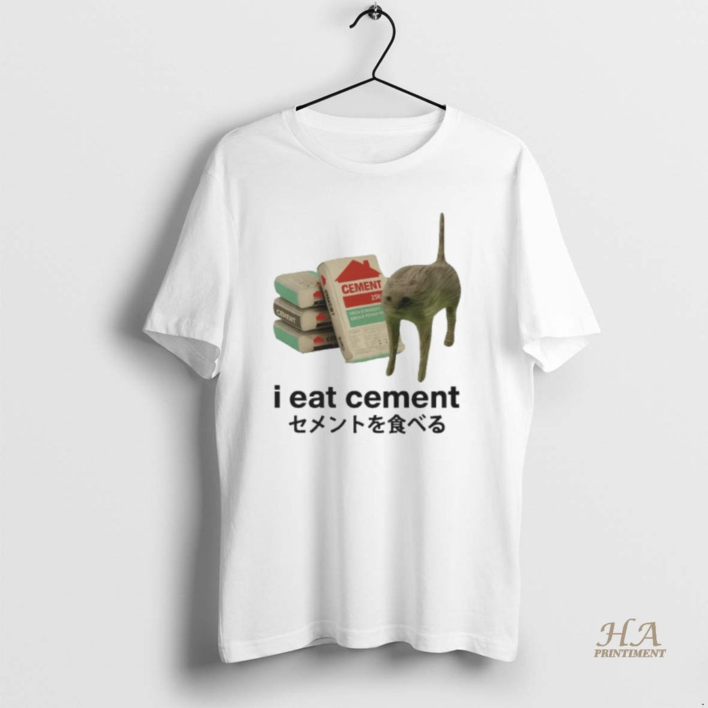 Official I Eat Cement Cat Meme