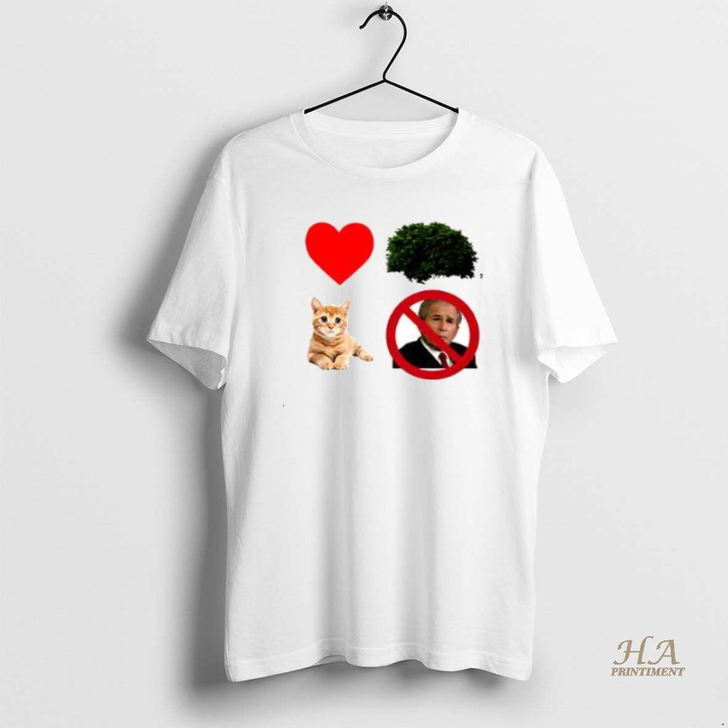 Official I Heart Bush The Pussy Not The President Meme