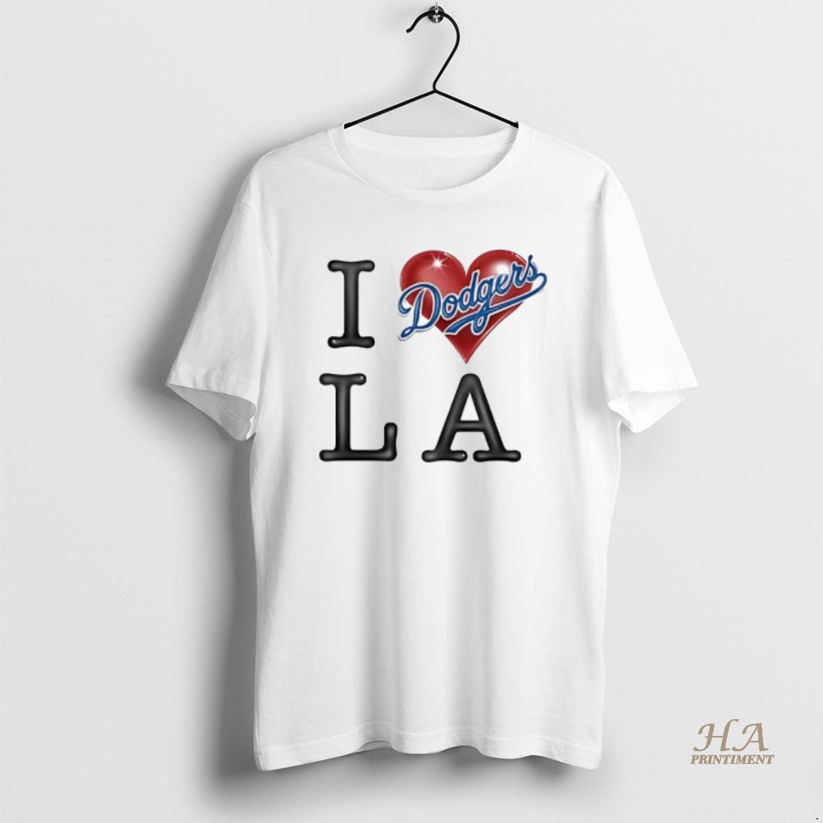 Official I Love La Dodgers Logo