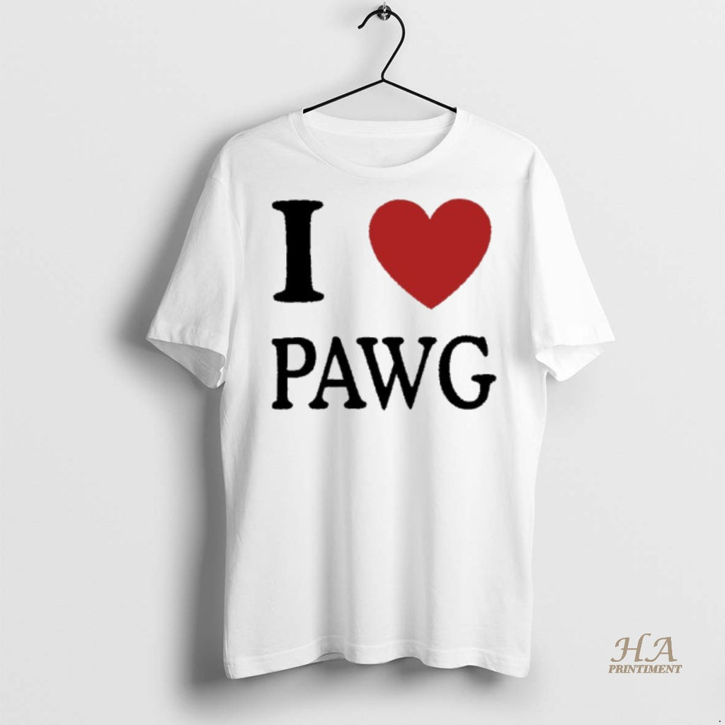 Official I Love Pawg Shirt