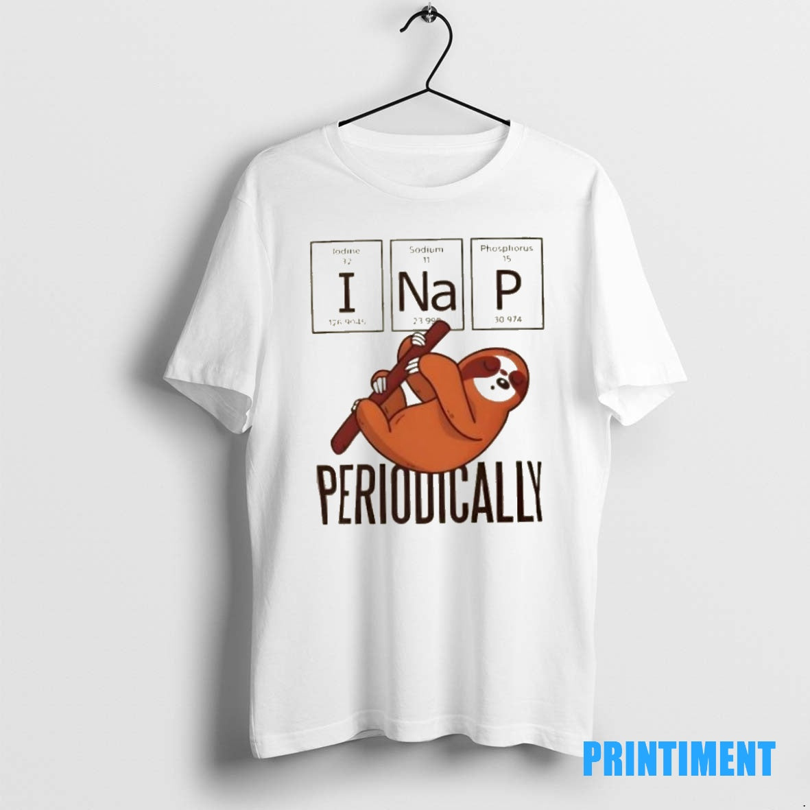 Official I Nap Periodically Science Sloth Tee Sweater