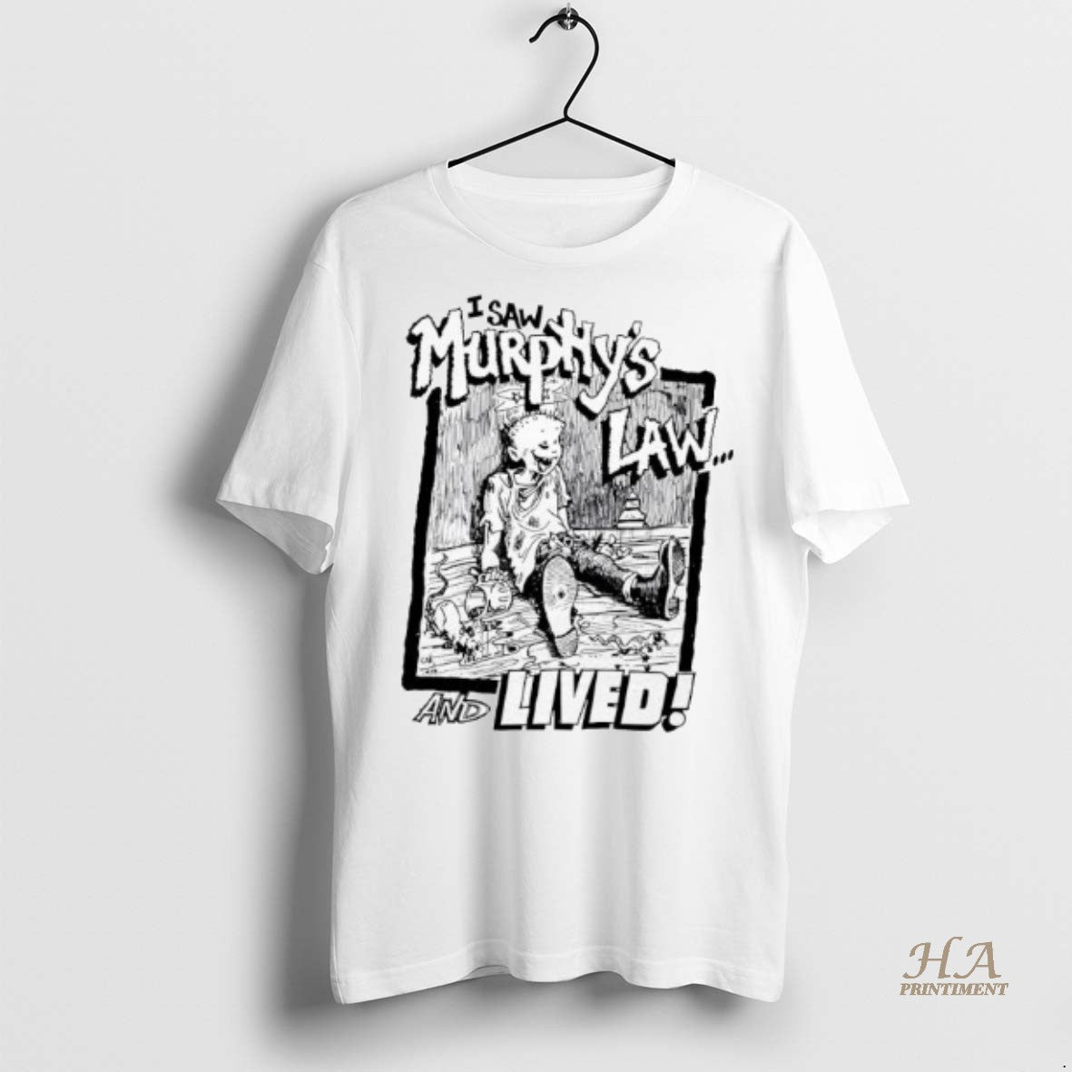 Official I Saw Murphys Law And Lived Shirt