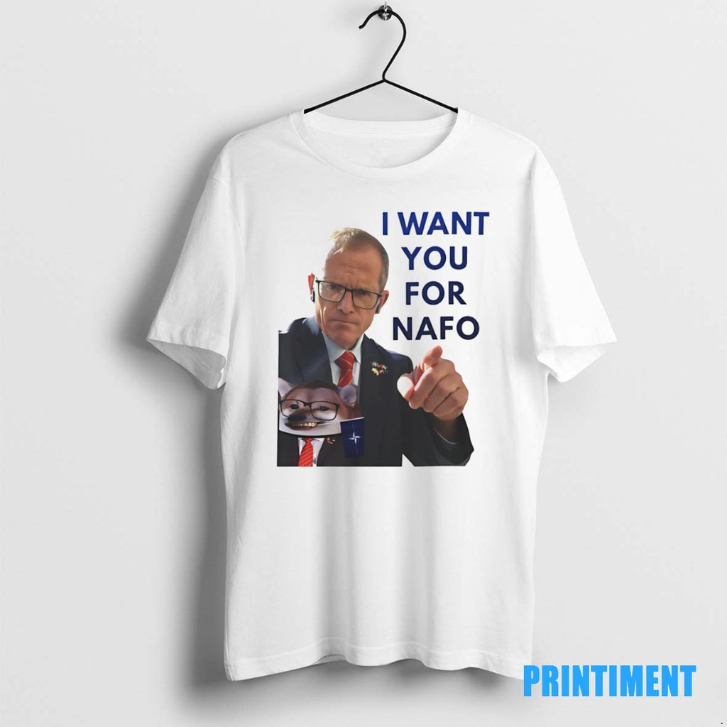 Official I Want You For Nafo Gunther Fehlinger Tee Sweater