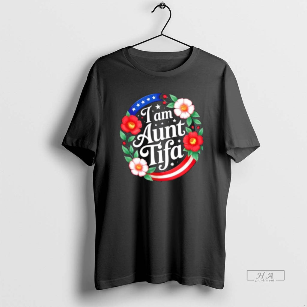Official I Am Aunt Tifa Floral