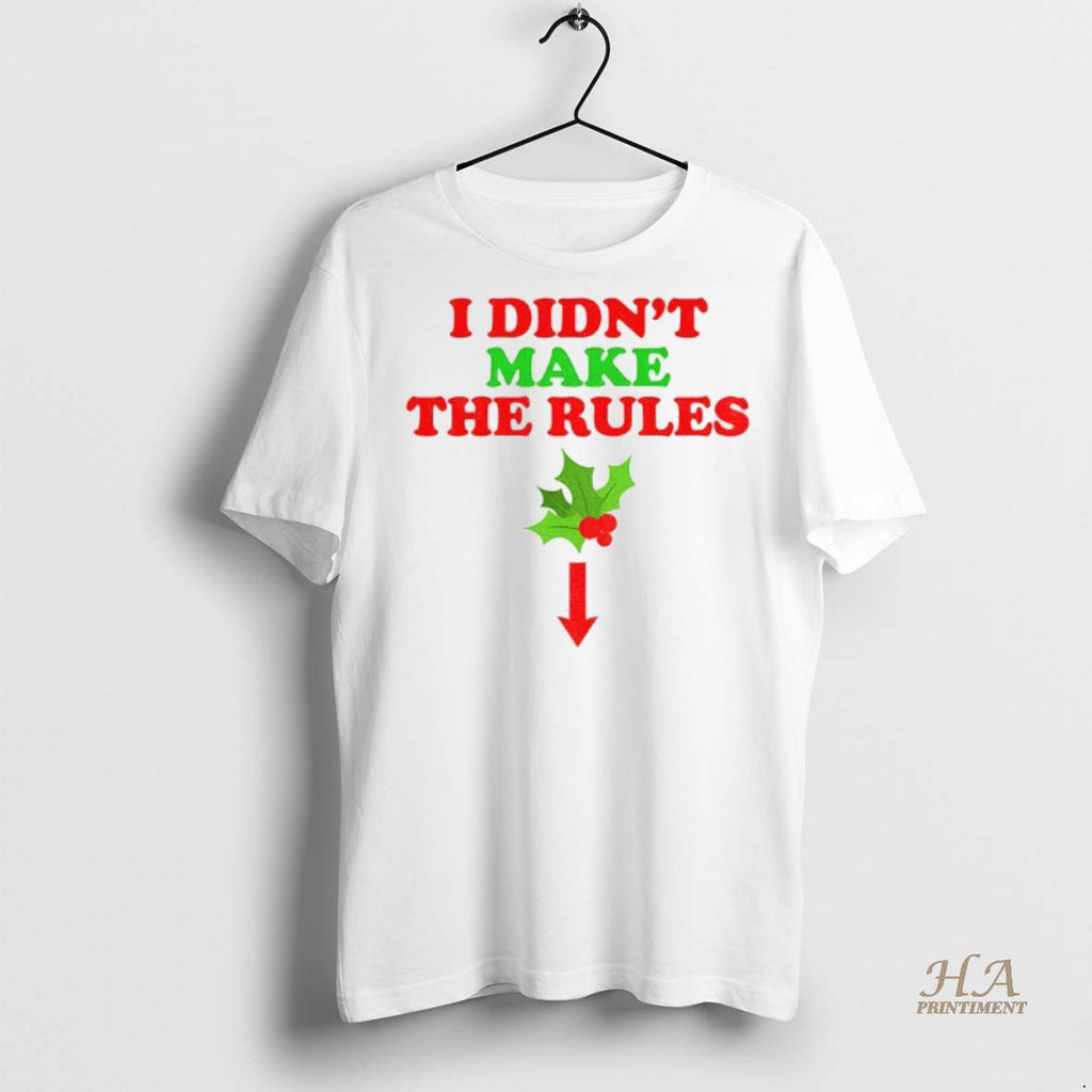 Official I Didnt Make The Rules Merry Christmas 2025 Shirt
