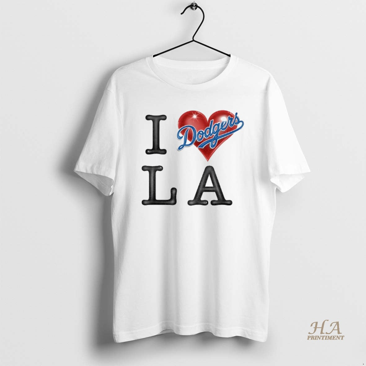 Official I Love Los Angeles Dodgers Mlb Baseball World Series 2025