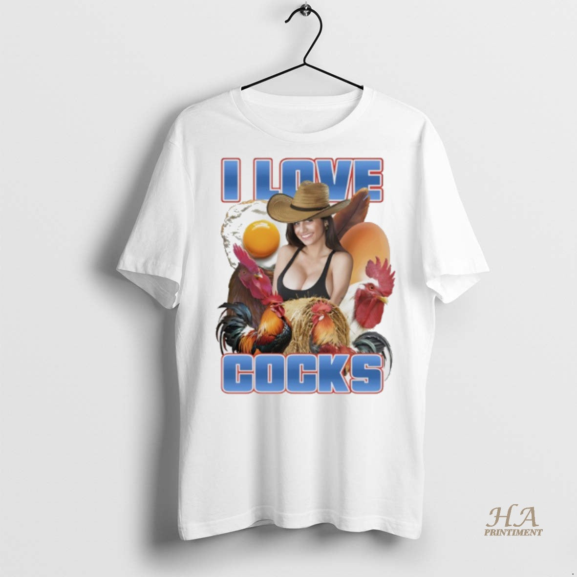 Official I Love Cocks Graphic Shirt