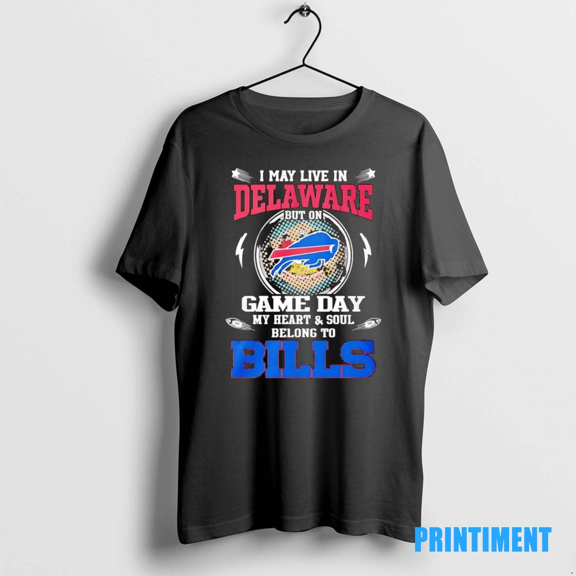Official I May Live In Delaware But On Game Day My Heart And Soul Belong