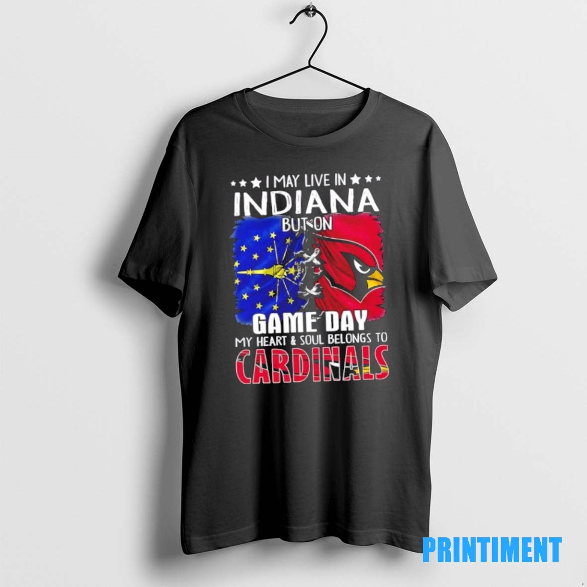 Official I May Live In Indiana But On Gameday My Heart And Soul Belongs To