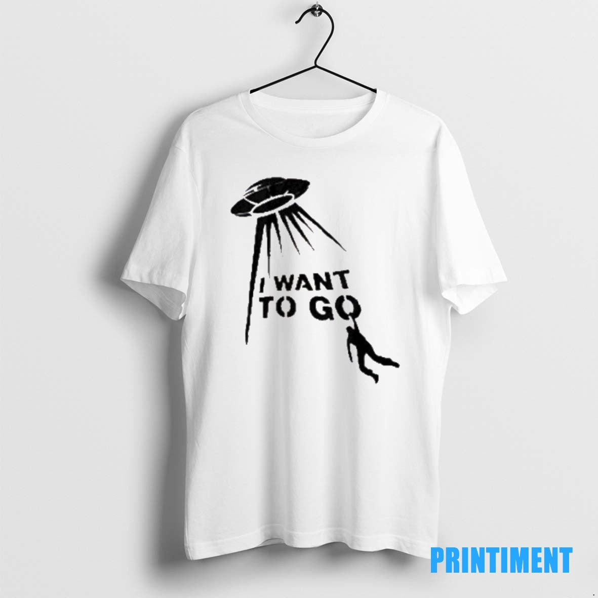 Official I Want To Go Alien Abduction Tee Sweater