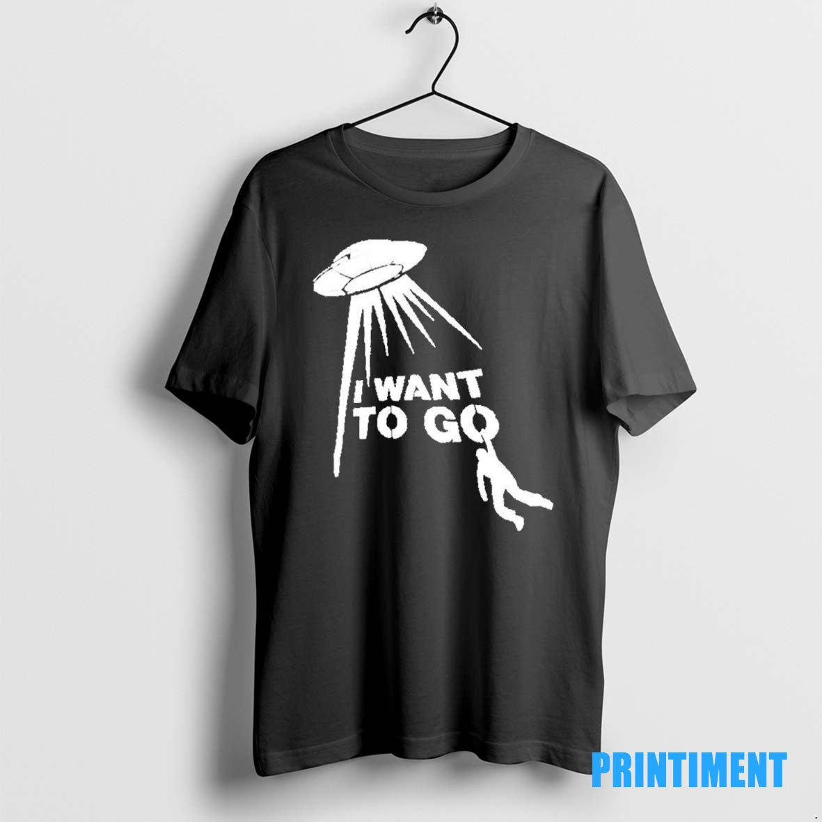 Official I Want To Go Alien Abduction Ufo Funny Tee Sweater
