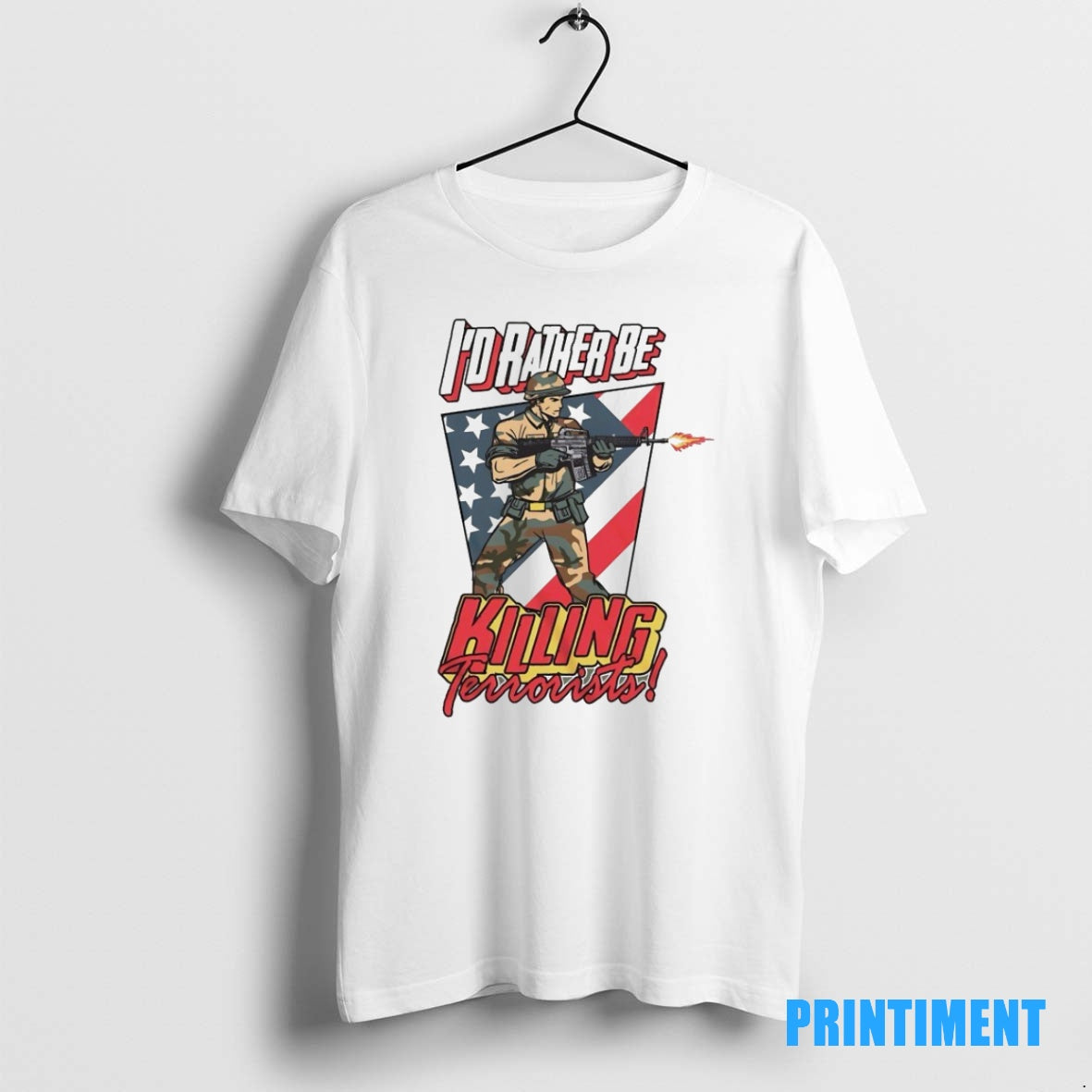 Official Id Rather Be Killing Terrorists Tee Sweater