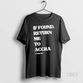 Official If Found Return Me To Accra Swimsbydidi