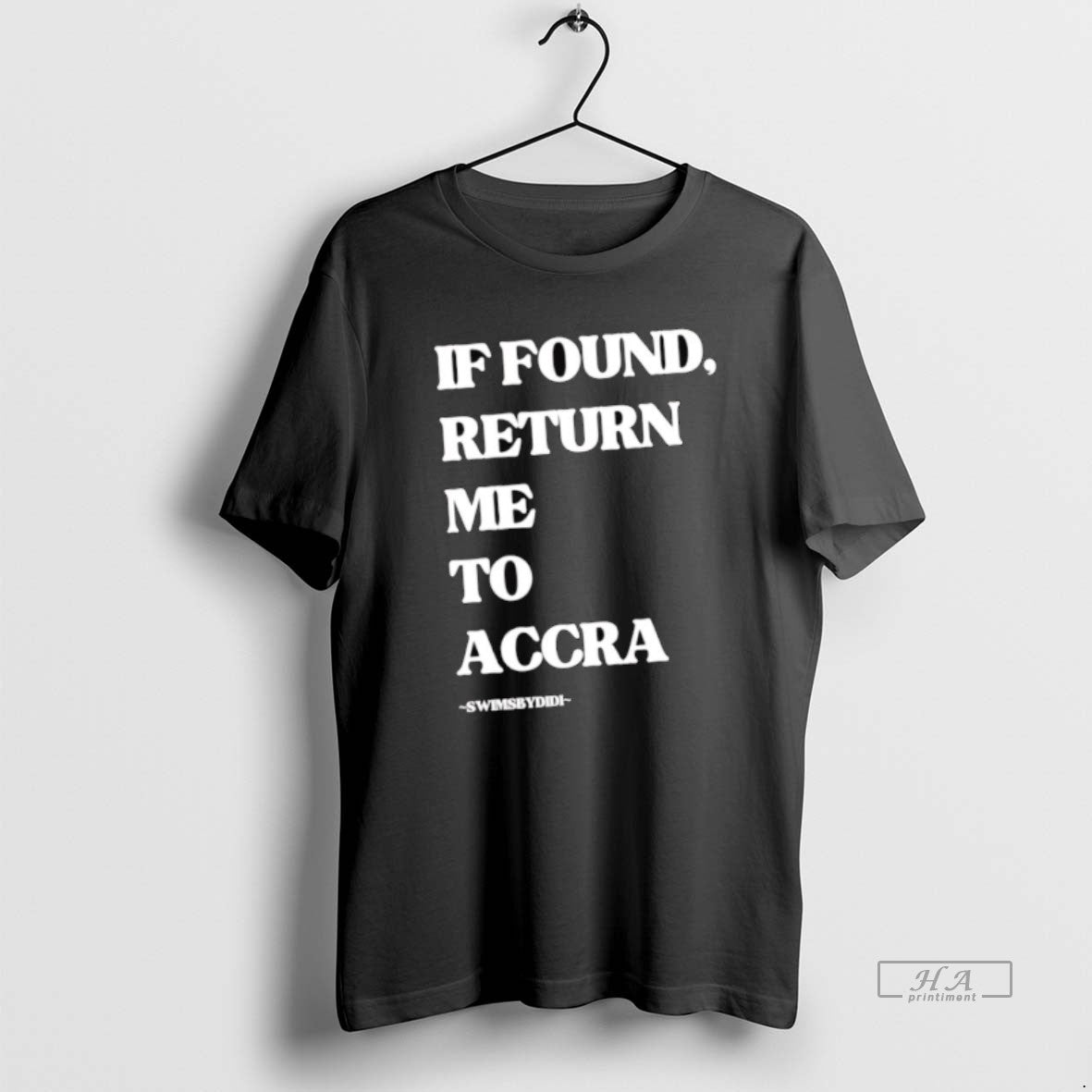 Official If Found Return Me To Accra Swimsbydidi