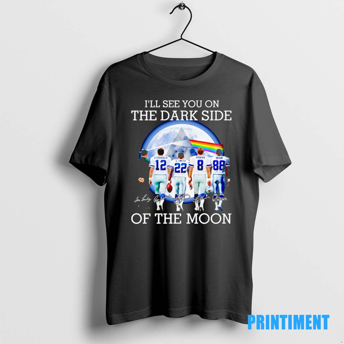 Official Ill See You On The Dark Side Of The Moon Dallas Cowboys Tee Sweater