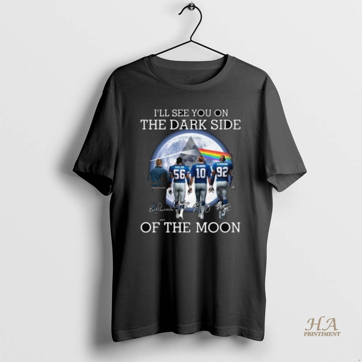 Official Ill See You On The Dark Side Of The Moon New York Giants Legends