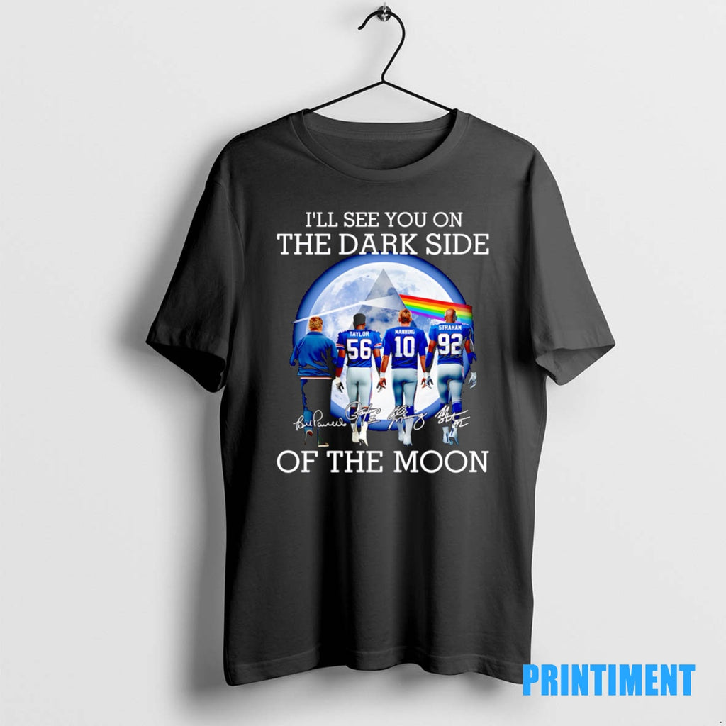 Official Ill See You On The Dark Side Of The Moon New York Giants Tee