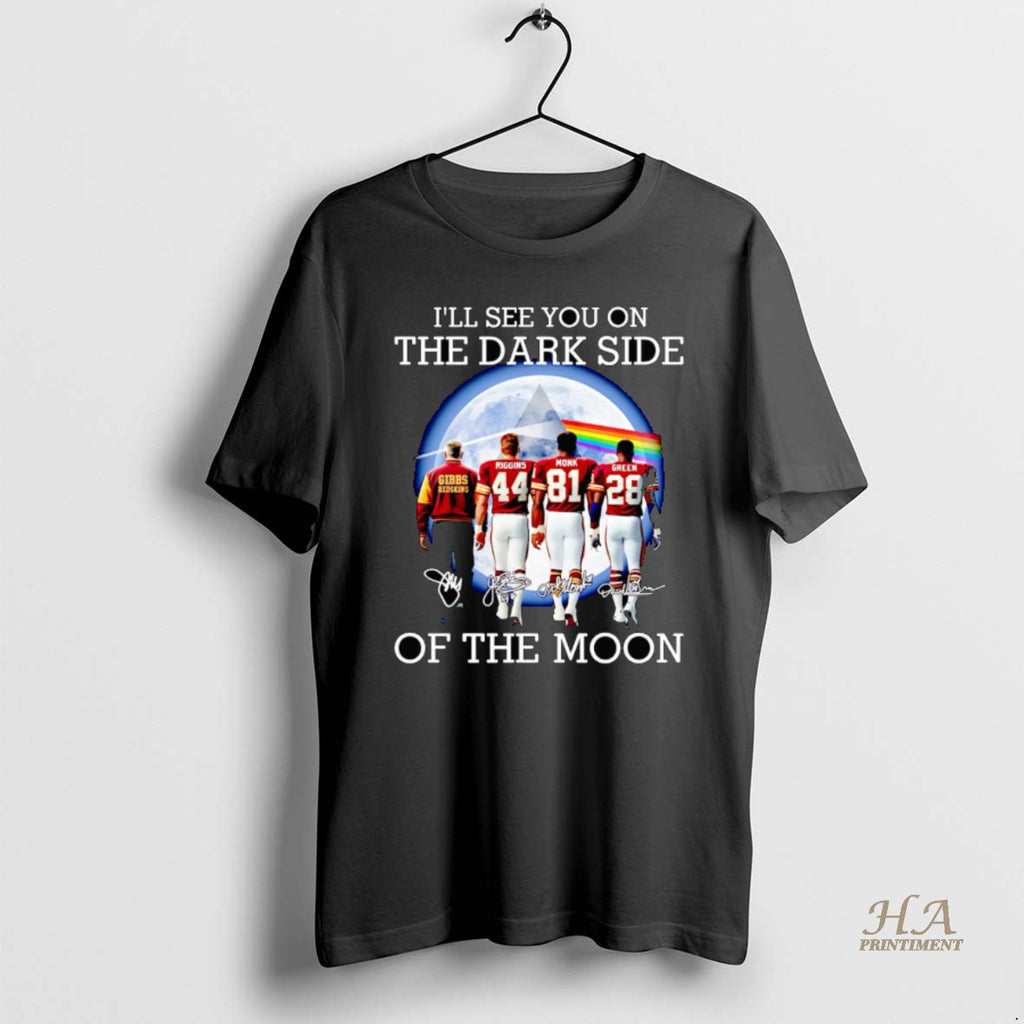 Official Ill See You On The Dark Side Of The Moon Washington Redskins