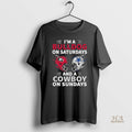 Official Im A Bulldog On Saturdays And A Cowboy On Sundays