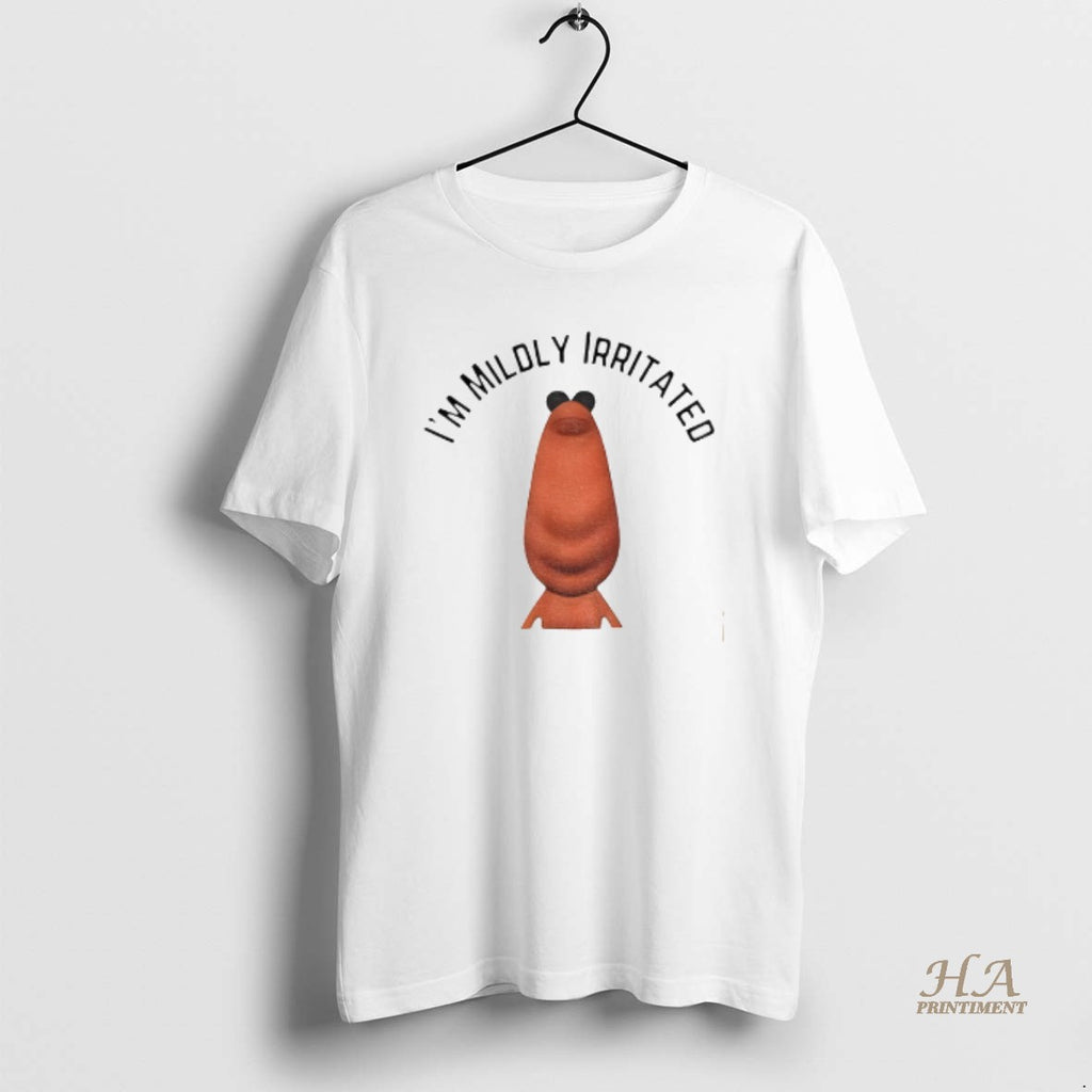 Official Im Mildly Irritated Marcus The Worm Funny Meme
