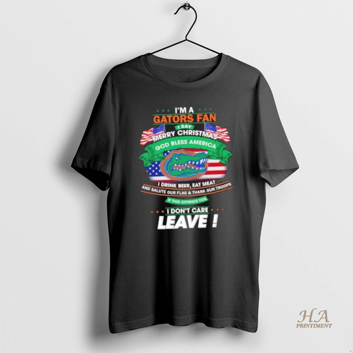 Official Im A Florida Gators Fan I Say Merry Christmas God Bless America I Dont