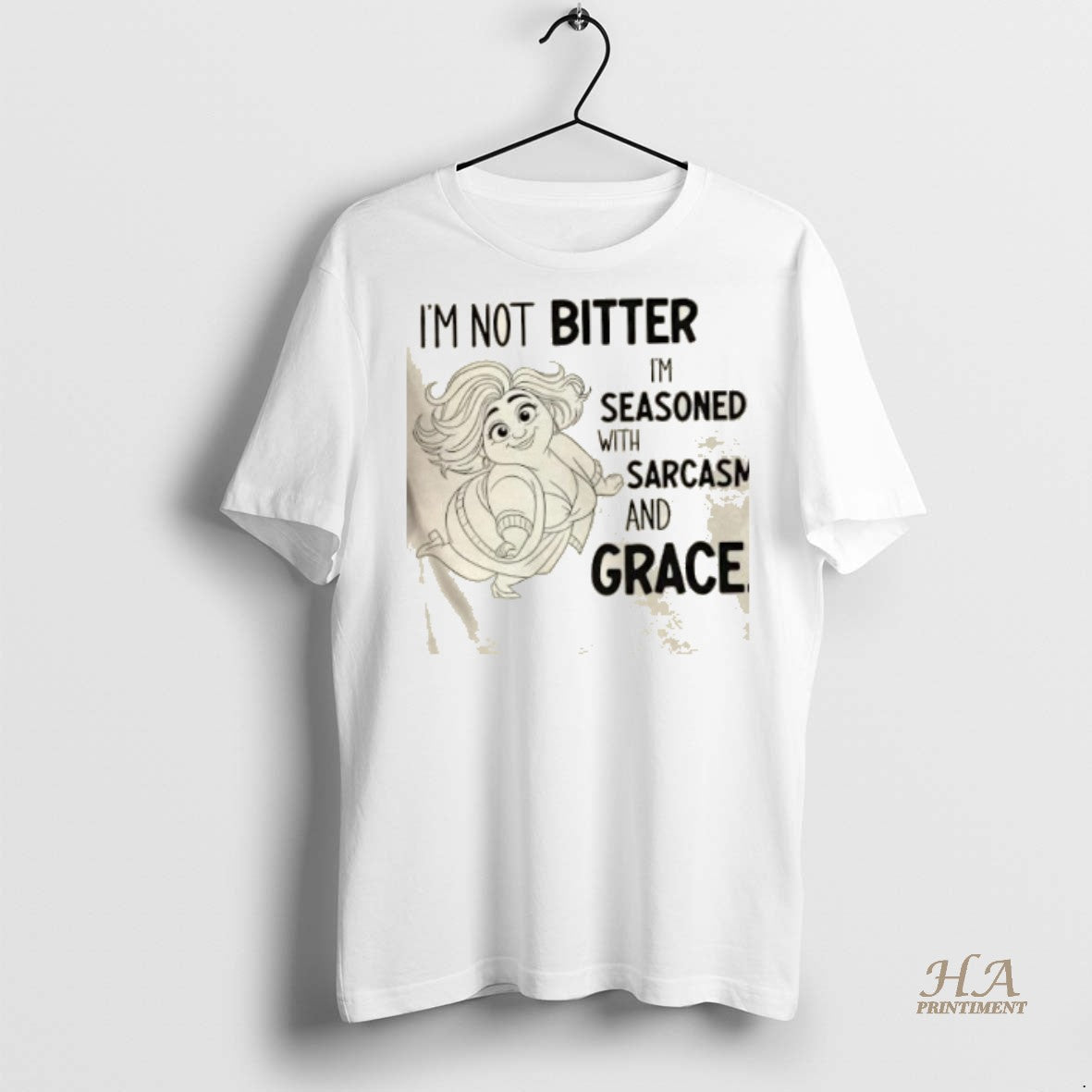 Official Im Not Bitter Im Seasoned With Sarcasm And Grace Shirt