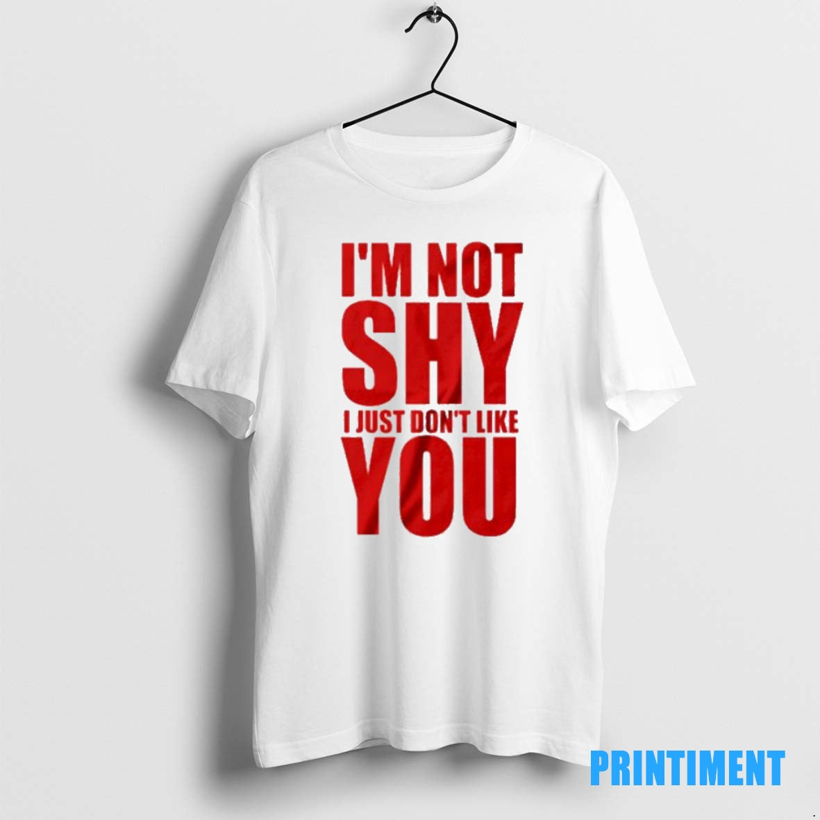 Official Im Not Shy I Just Dont Like You Tee Sweater