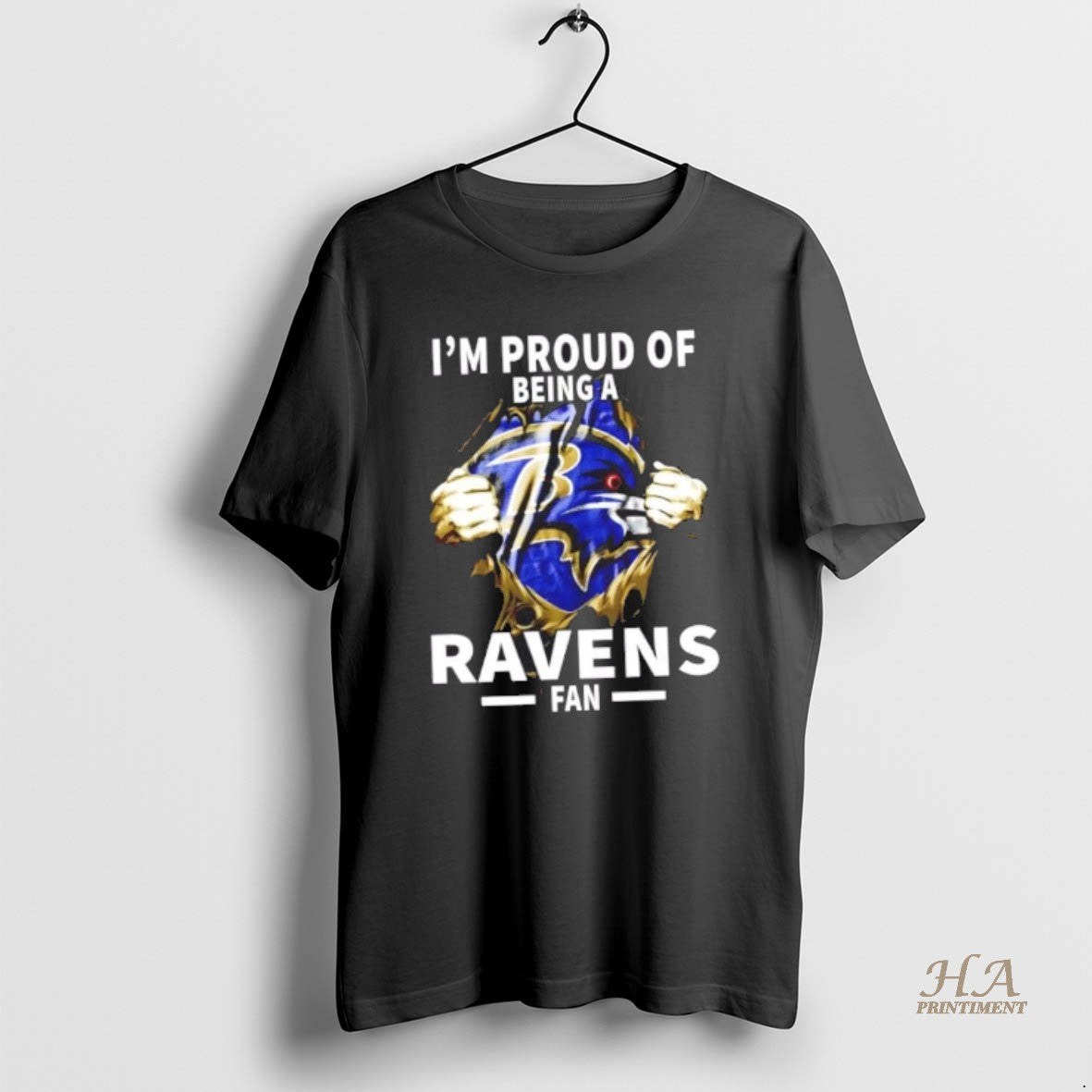 Official Im Proud Of Being A Baltimore Ravens Fan